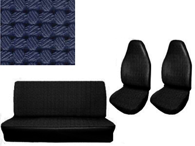 Seat upholstery blue set 8.72-7.73